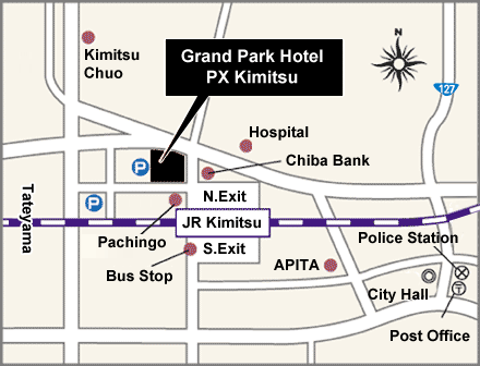 hotel map