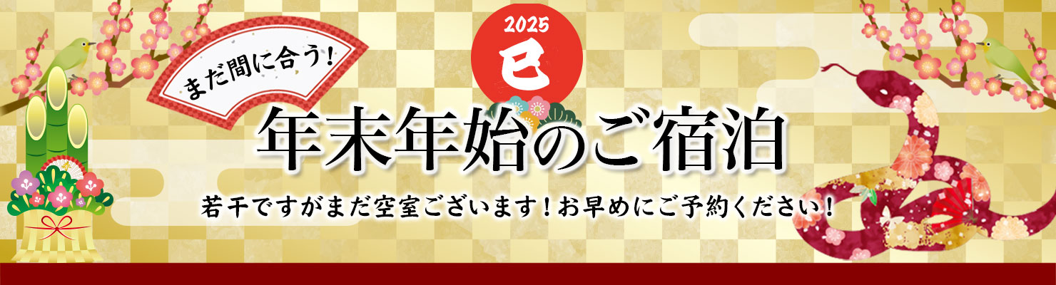 まだ間に合う年末年始